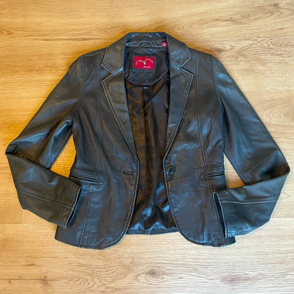 Vintage Levi’s Genuine Leather 90’s Moto Style Jacket